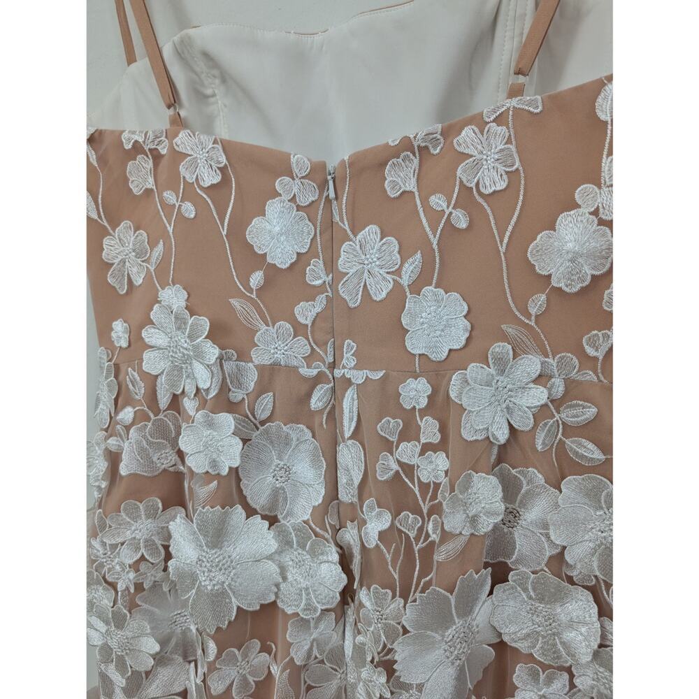 Helsi Hilma White 3D Floral Mini Dress - Picture 8 of 16